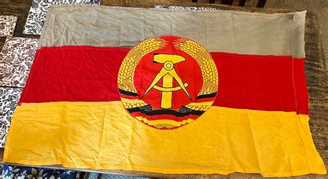 Original EAST GERMAN/DDR FLAG