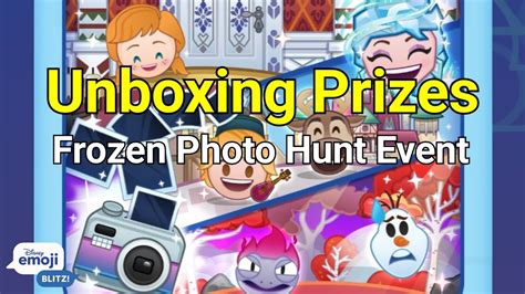 Frozen Photo Hunt Event Prizes 112022 Disney Emoji Blitz Youtube