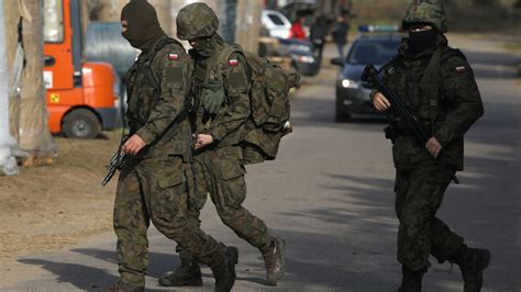 Strzał na granicy polsko białoruskiej Polski żołnierz postrzelił