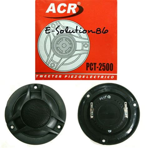 Jual Speaker Tweeter Acr Pct Watt Treble Salon Bulat Audio