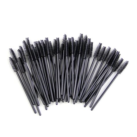 50 Pcs Disposable Eyelash Brushes Makeup Mascara Wands Applicator By Lke Beauty Holic