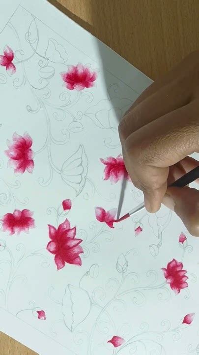 Easy Lotus Leaves For Beginners Art Painting Easypainting