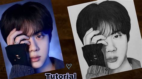 How to draw BTS Jin Step by Step (2)- Drawing Tutorial | YouCanDraw ...