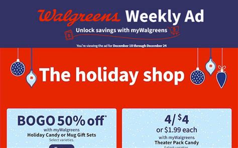 Walgreens Ad Preview Week 12 18 12 24 Free Stuff Finder