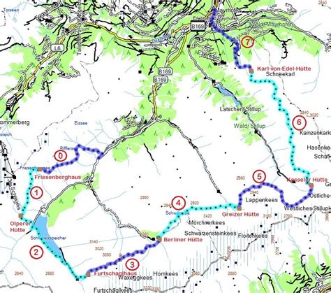 Etappen Bersicht Berliner H Henweg