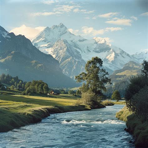 The Alps Enchanting Landscape Art – IMAGELLA