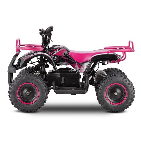 Pocket Quad Enfant Lectrique W Lmr Ranger Rose Leminirider