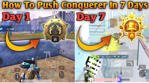 How To Push Conquerer In Days Bgmi Conquerer Squad Duo Solo