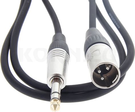 Korn Kabel Xlr Male Klinke Mm Stereo M