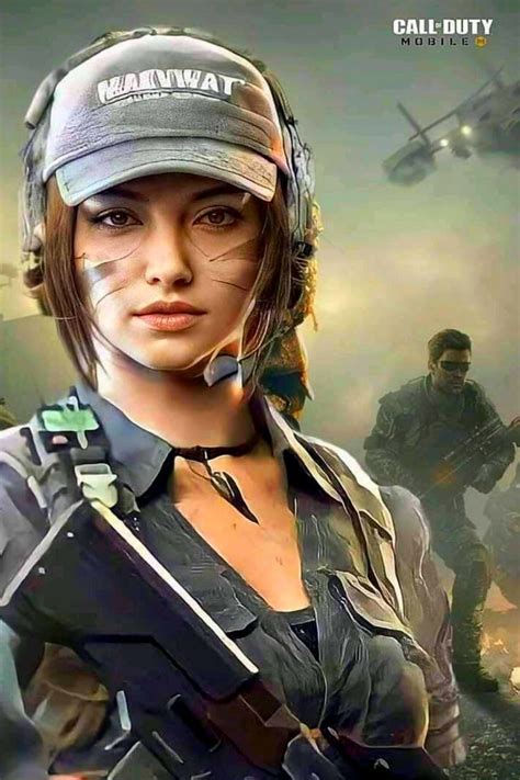 Call Of Duty Mobile Jogo Feminino Personagem Arte Fantasia