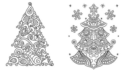 Coloriages De Sapins De No L