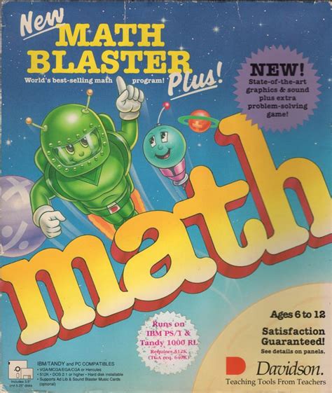 New Math Blaster Plus 1990 Mobygames