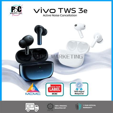 Vivo TWS 3e Wireless Sport Earphone 1 Year Vivo Warranty Shopee