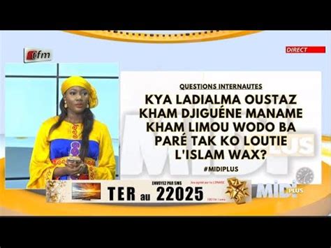 Questions Kham Djiguene Maname Kham Limou Wodo Ba Par Tak Ko