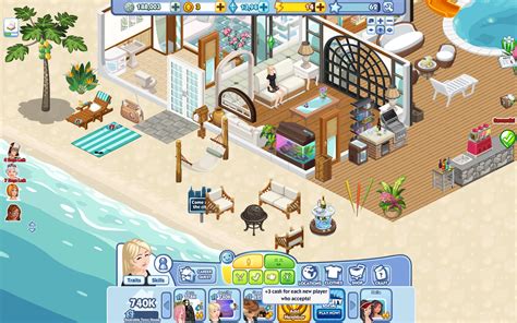 Sims Social Beach House 2 | 심즈