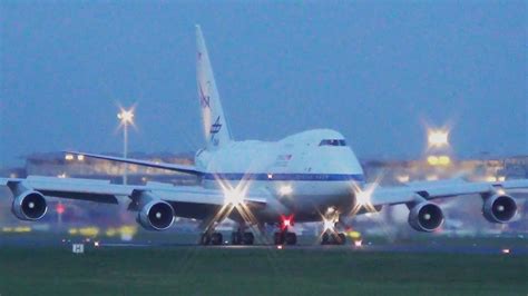 NASA | DLR | SOFIA | Boeing 747SP | Landing @ Hamburg Airport - YouTube