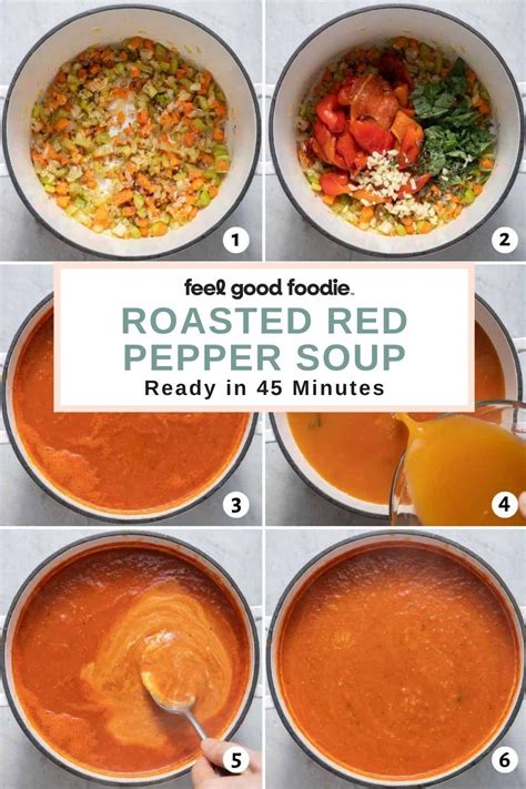 Roasted Red Pepper And Tomato Soup Recipe The Schmidty Wife Artofit