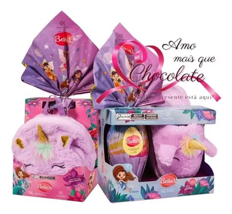 Mochila E Pantufa Bellas Unic Rnio Cacau Show E Ovo Infantil Frete Gr Tis