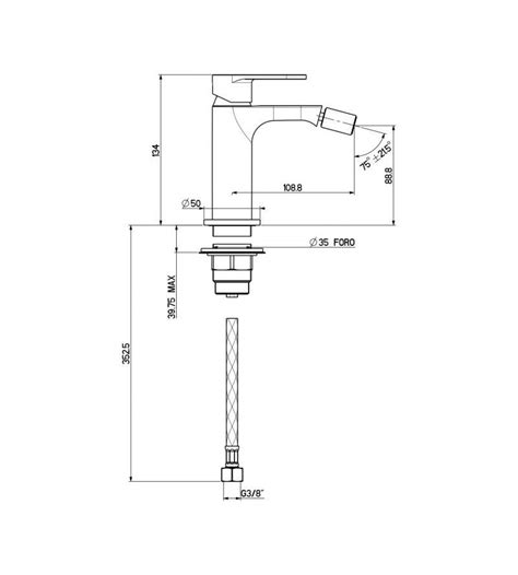 Conjunto De Mezcladores De Pared Para Lavabo Y Bid En Acabado Cromo