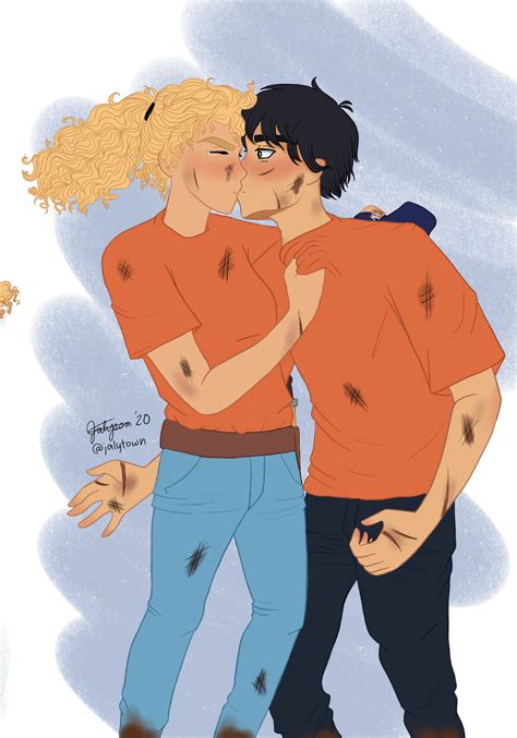 Percy Annabeth Kiss