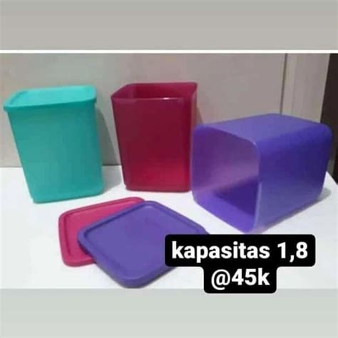 Jual Tupperware Toples Tall Summer Shopee Indonesia