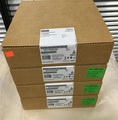 6es7410-5hx08-0ab0 Siemens Simatic Pcs 7 Cpu 410-5h New /in Stock - Buy ...