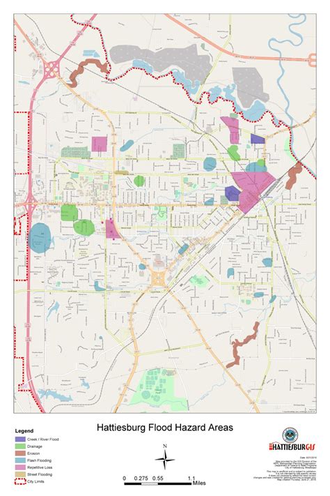 Flood Hazard Areas Map-page-001 - City of Hattiesburg