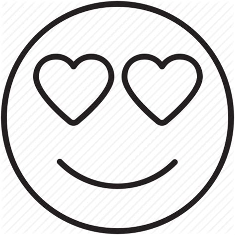 Heart Eyes Emoji Coloring Pages At Free Printable Colorings Pages To Print