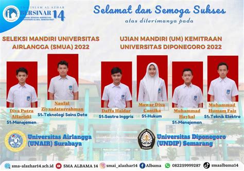 Murid Smalza Lolos Seleksi Mandiri Unair Dan Murid Smalza