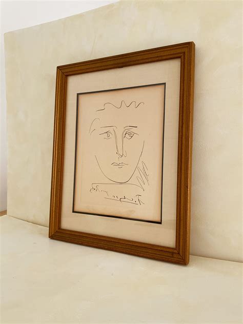 Pablo Picasso Pour Roby Certified Original Etching Etsy