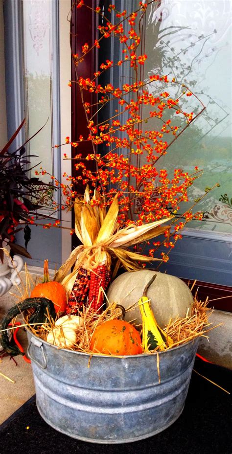 32 Beautiful Fall Planters for Easy Outdoor Decorations - A Piece Of