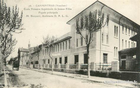 CPA FRANCE 84 Carpentras Ecole primaire supérieure de jeunes filles