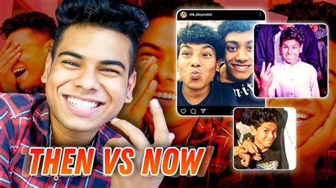 Reacting To My Old Photoss 😂😂 Ritik Diwakar Youtube