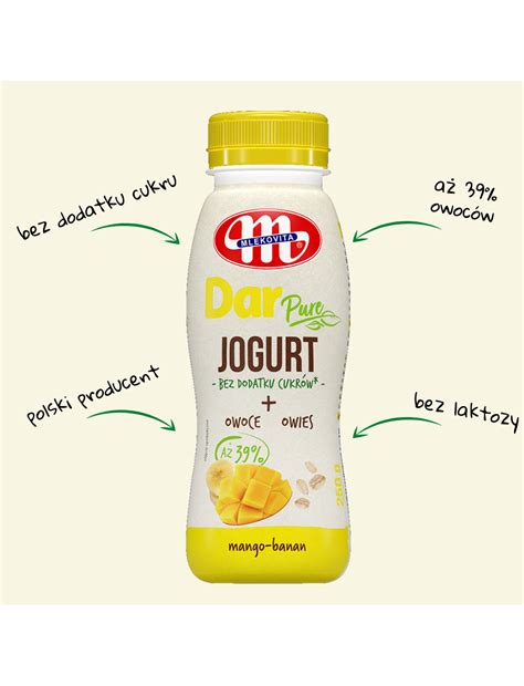 Jogurt Dar Pure Truskawka Banan G