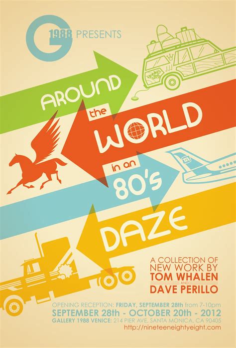 Gallery 1988 Presents Around The World In An 80s Daze” New Works