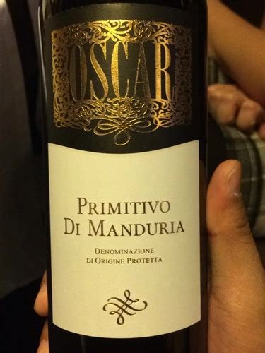 Produttori Vini Manduria Oscar Primitivo Di Manduria Vivino US