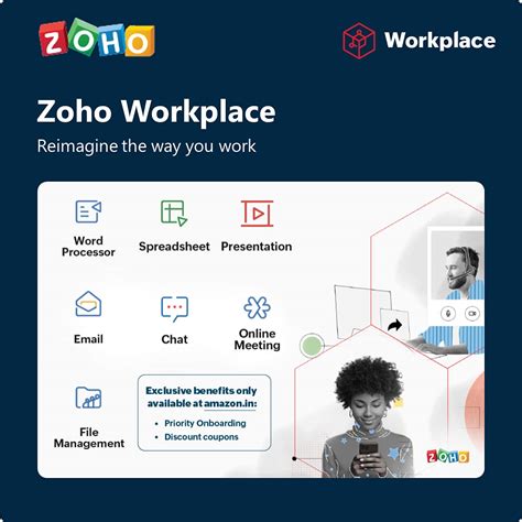 Zoho Workplace Email Office Suite Software 1 Month Plan Price Per