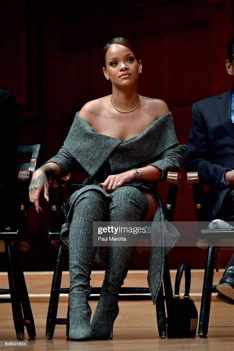 Rihanna Receives The 2017 Harvard University Humanitarian Of The Year News Photo Getty Images