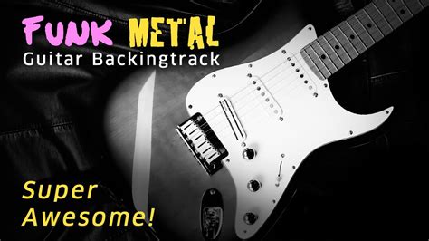 Funk Rock Metal Guitar Backing Track In D Minor Jamtrack De Youtube