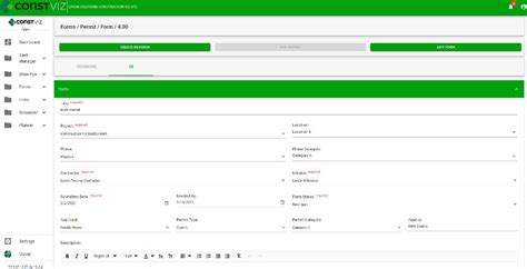 permit management  construction  permit app