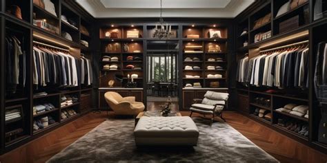 Premium AI Image Garderobe Interior Room Design