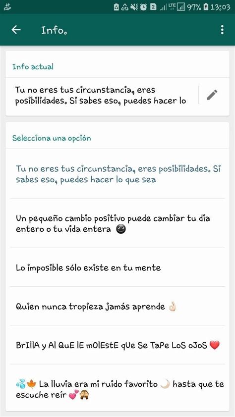 Pin De SammyR27 En Screenshots Frases Para Whatsapp Cortas Frases