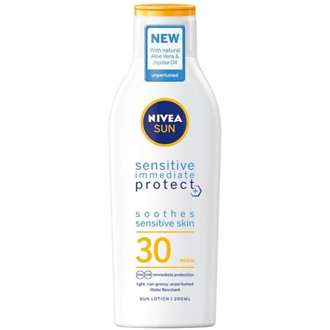 Nivea Sun Sensitive And Protect Sun Lotion Spf 30 200 Ml