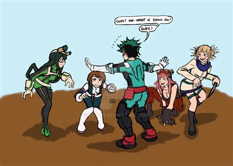 Boku No Hero Academia Cornered By Exvnir On Deviantart