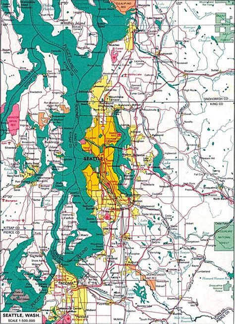 Map Of Downtown Seattle: Interactive And Printable Maps | Wheretraveler ...