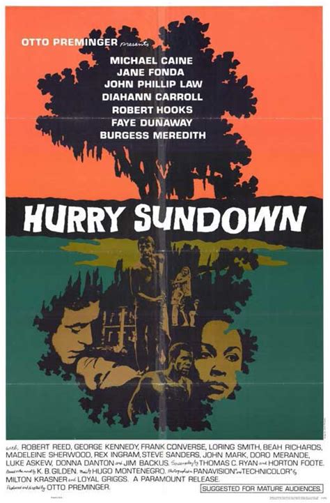 Hurry Sundown Movie Posters From Movie Poster Shop