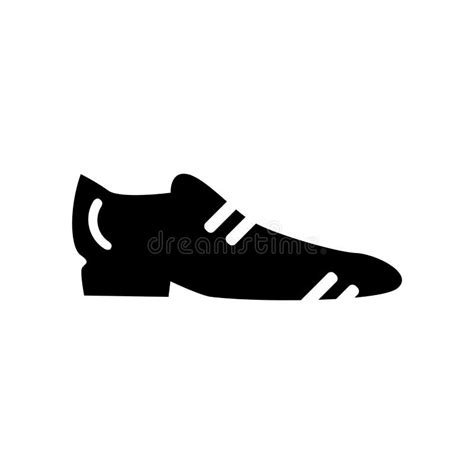 Vector Del Icono Del Zapato Aislado En El Fondo Blanco Muestra Del