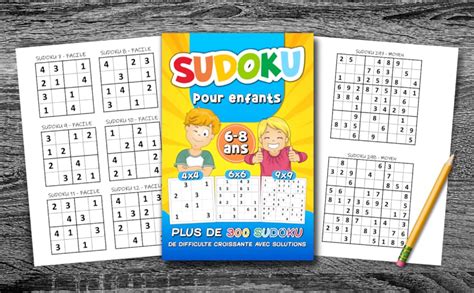 Amazon Fr Sudoku Pour Enfants Ans Plus De Sudoku De