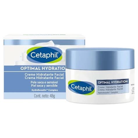 Cetaphil Creme Hidratante Facial Optimal Hydration G Shopee Brasil