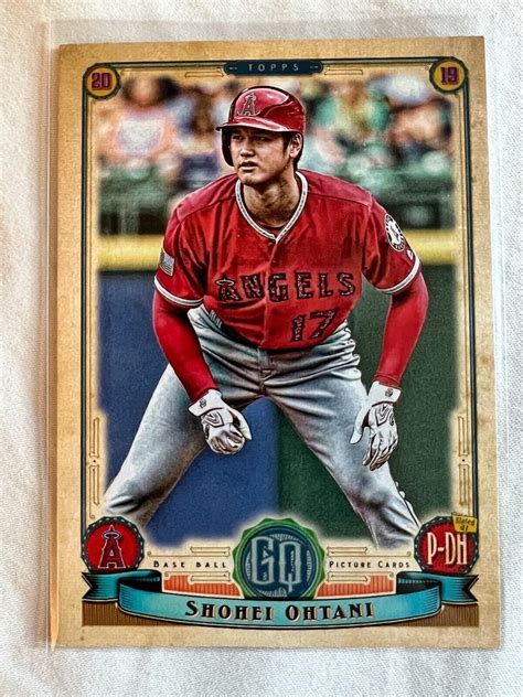 2019 Topps Gypsy Queen Shohei Ohtani 4th Of July RARE Image Variation